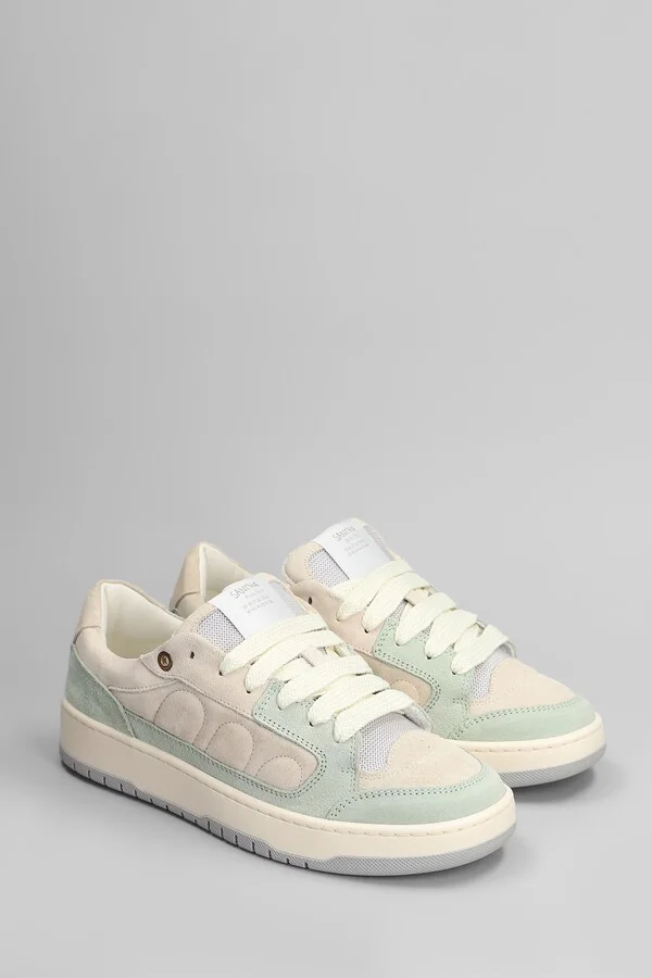 Santha 2 Sneakers In Beige Suede - Image 2