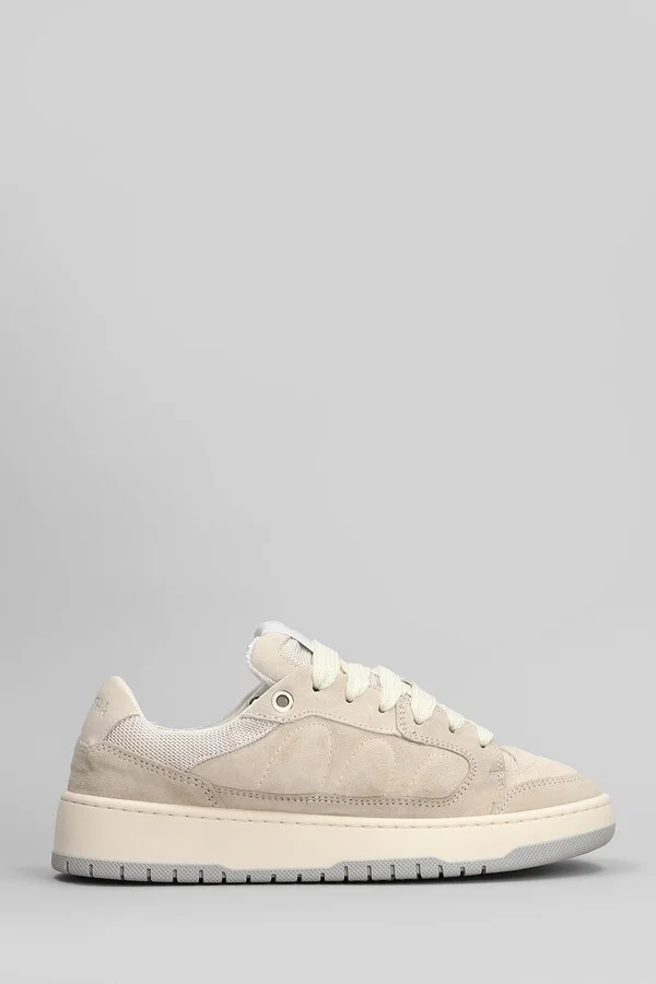 Santha 2 Sneakers In Beige Suede