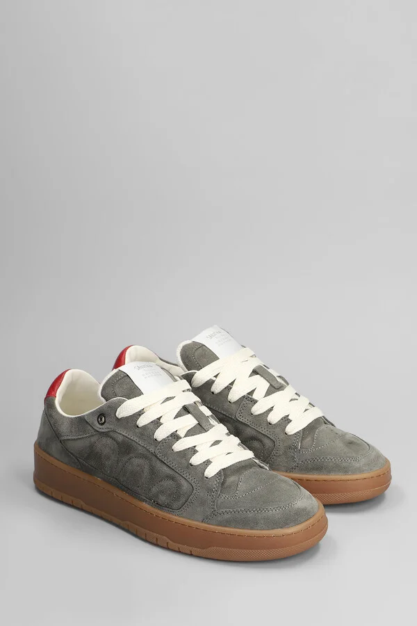 Santha 2 Sneakers In Grey Suede - Image 2