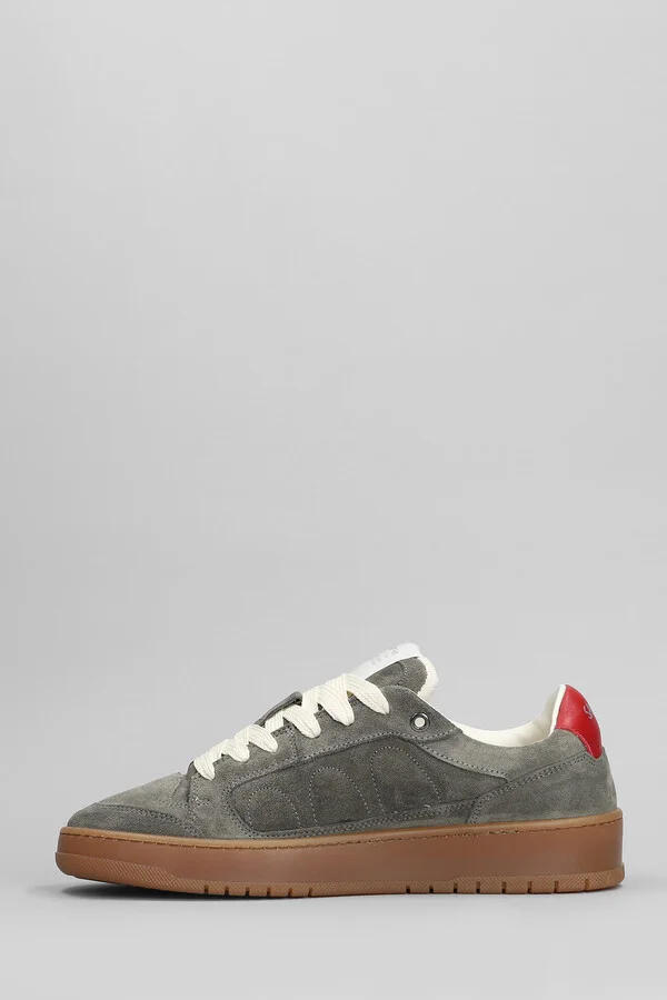 Santha 2 Sneakers In Grey Suede - Image 3