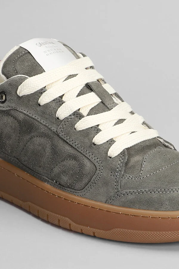 Santha 2 Sneakers In Grey Suede - Image 5