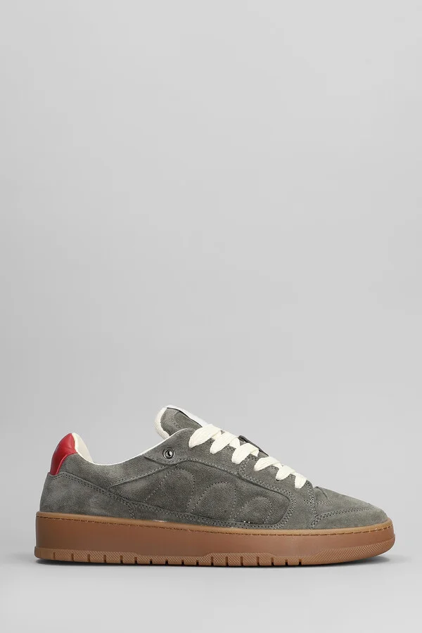Santha 2 Sneakers In Grey Suede