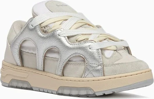 Santha Model 1 Sneakers Laminated Silver - Image 2
