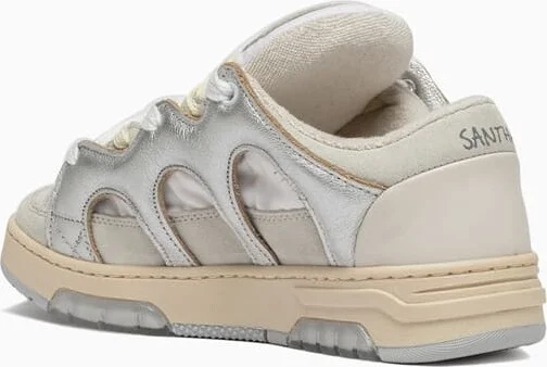 Santha Model 1 Sneakers Laminated Silver - Image 3