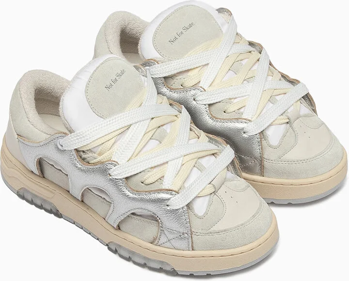 Santha Model 1 Sneakers Laminated Silver - Image 4