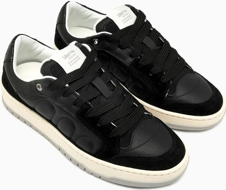 Santha Model 2 Sneakers Leather Black - Image 4