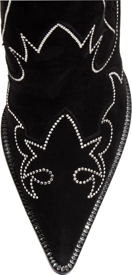 Santia Crystal Beaded Western Boot - Image 5