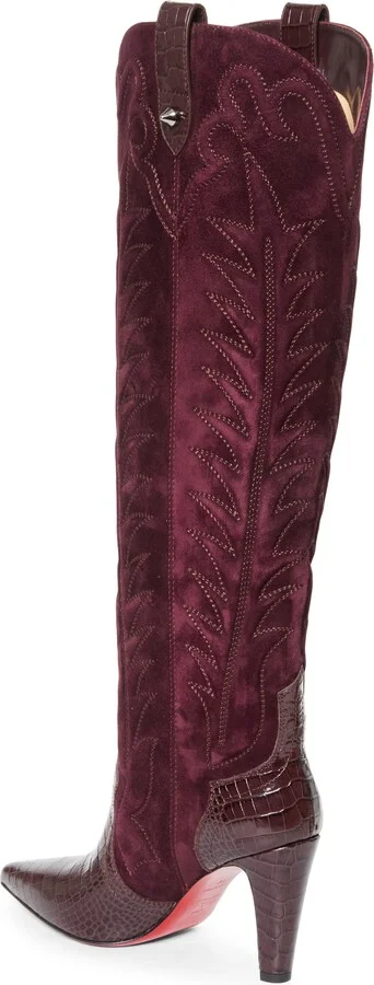 Santia Pointed Toe Western Boot - Image 2