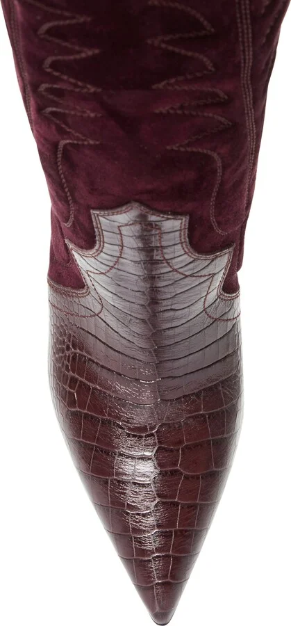 Santia Pointed Toe Western Boot - Image 5