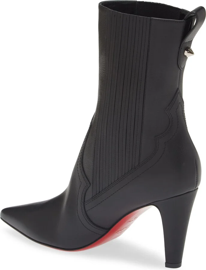 Santiag Pointed Toe Bootie - Image 2