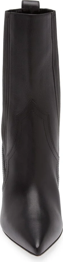 Santiag Pointed Toe Bootie - Image 4