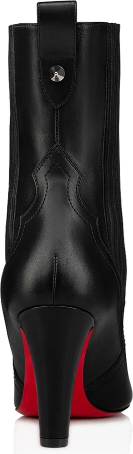 Santiag Pointed Toe Bootie - Image 7
