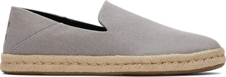 Santiago Loafer Drizzle Grey Recycled Cotton Canvas