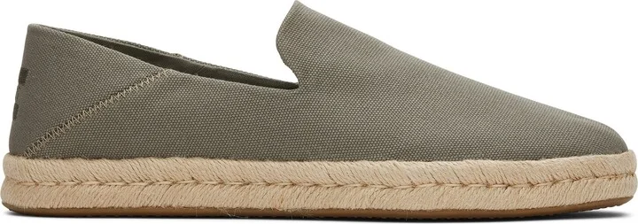 Santiago Loafer Vetiver Grey Canvas - Image 2