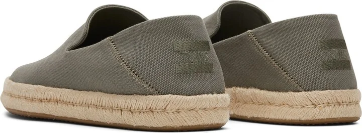 Santiago Loafer Vetiver Grey Canvas - Image 3