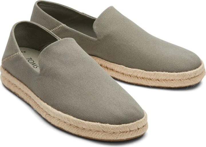 Santiago Loafer Vetiver Grey Canvas