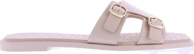 Santoni Buckle Detailed Open Toe Sandals