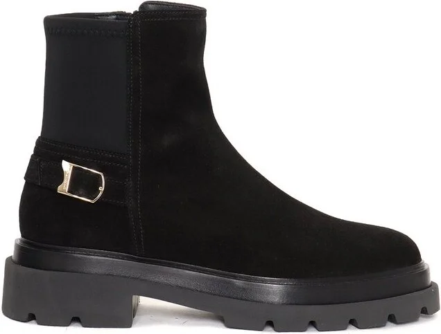 Santoni Buckled Ankle Boots