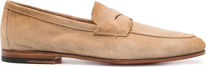 Santoni Carlo Slip-On Loafers