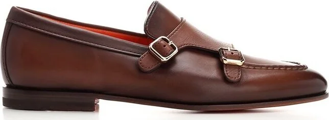 Santoni Carlos Slip-On Monk Shoes