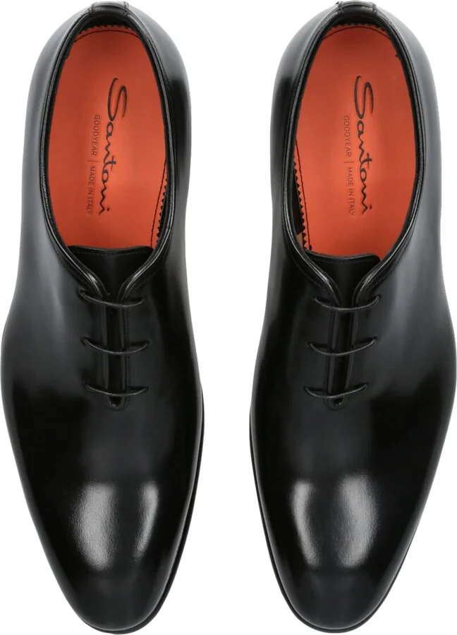 Santoni Carter Wholecut Oxford Shoes - Image 4