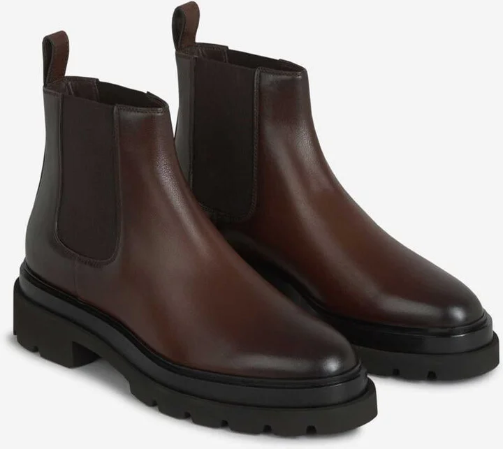 Santoni Chelsea Leather Boots - Image 2
