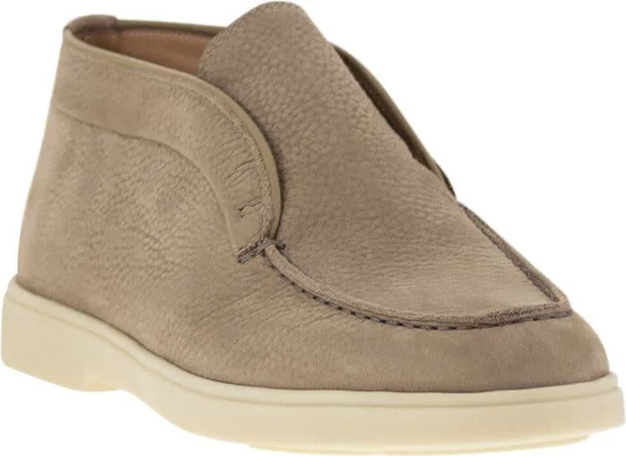 Santoni Desert Boot In Nubuck - Image 2
