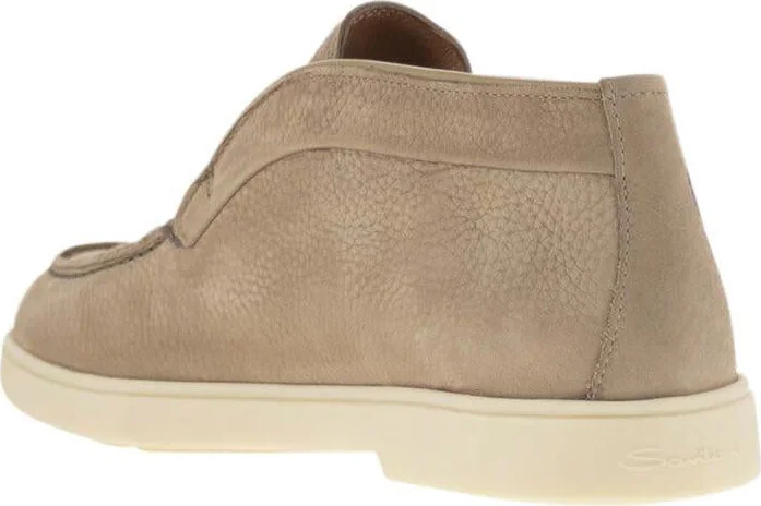 Santoni Desert Boot In Nubuck - Image 3
