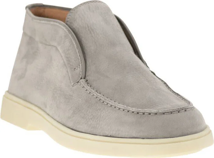 Santoni Desert Boot In Nubuck - Image 2