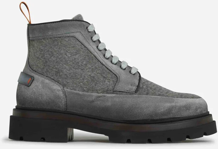 Santoni Develop Suede Boots