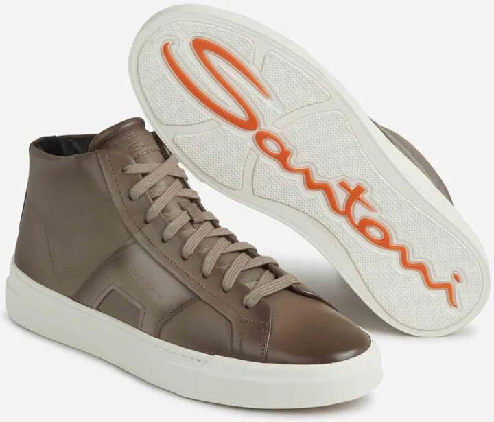 Santoni Double Buckle Sneakers - Image 4
