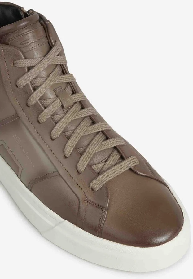 Santoni Double Buckle Sneakers - Image 5