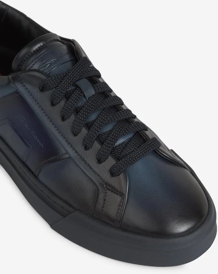 Santoni Double Buckle Sneakers - Image 5