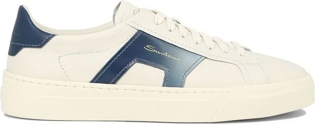 Santoni Double Buckle Sneakers