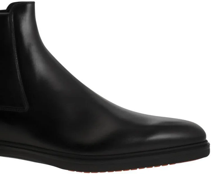 Santoni Easy Leather Boot - Image 6