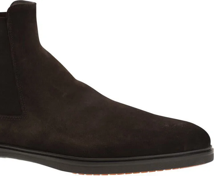 Santoni Easy Suede Ankle Boot - Image 6