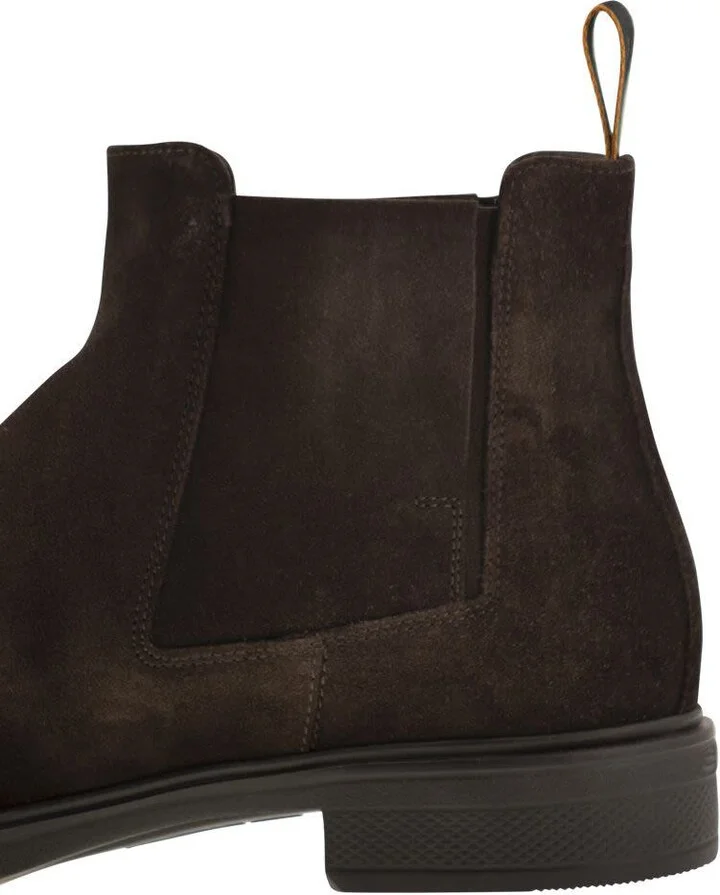 Santoni Easy Suede Ankle Boot - Image 7