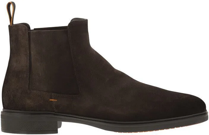 Santoni Easy Suede Ankle Boot