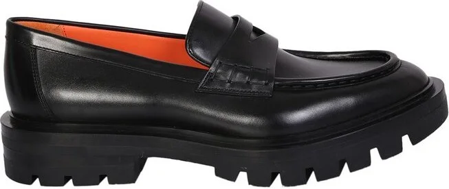 Santoni Feline Lug-Sole Loafers