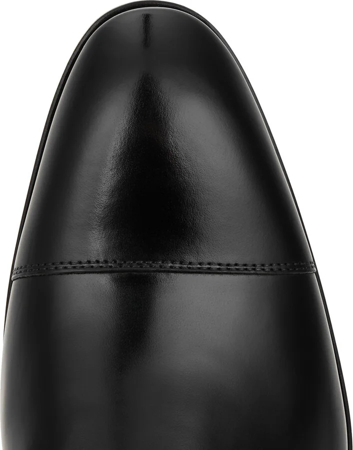 Santoni Glossed Leather Monk-strap Shoes - Image 4