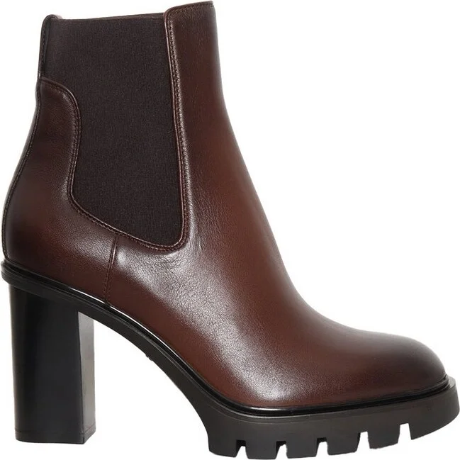 Santoni High-Heel Ankle Boots