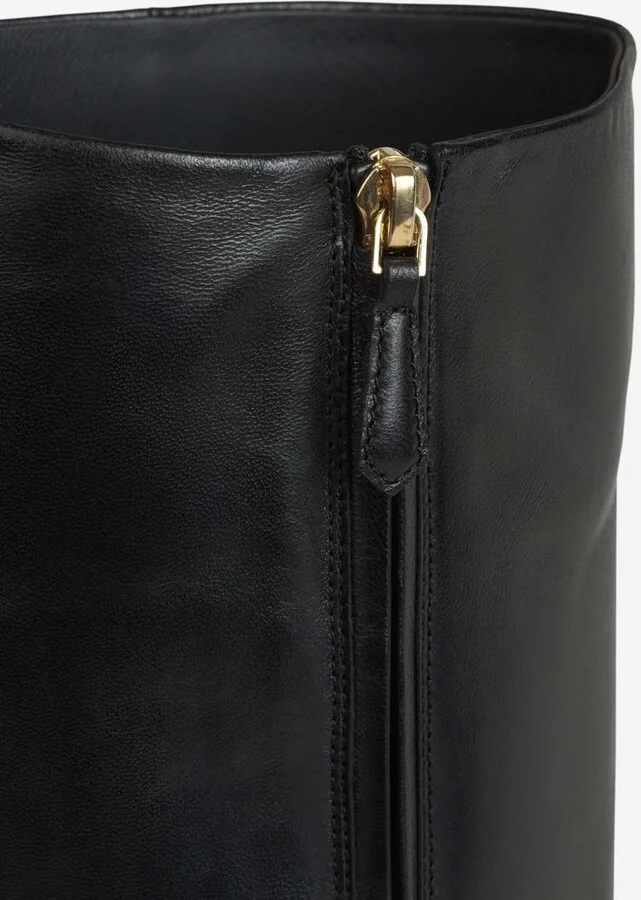 Santoni High Leather Boots - Image 6