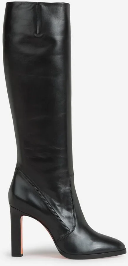 Santoni High Leather Boots