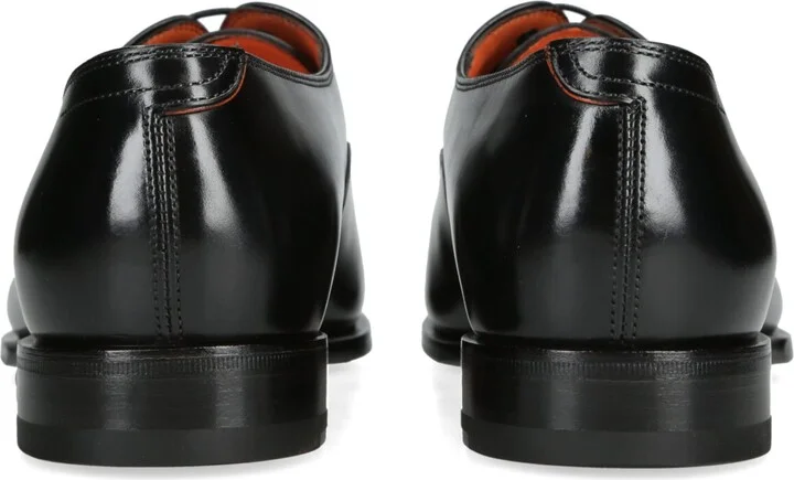 Santoni Leather Adrian Blake Oxford Shoes - Image 2