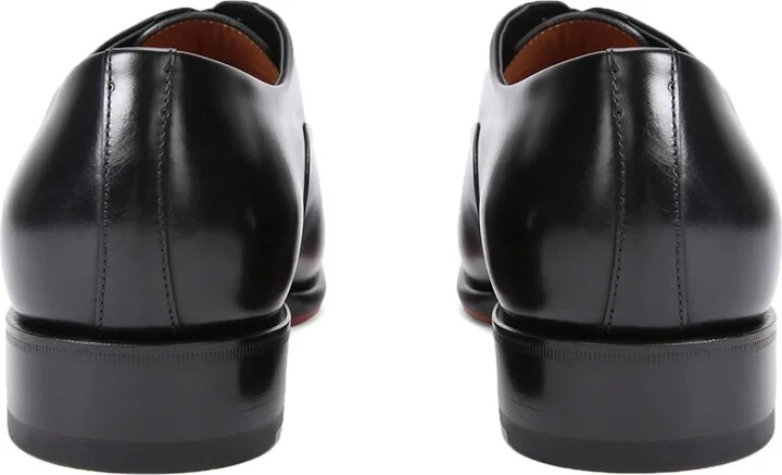 Santoni Leather Carter Oxford Shoes - Image 2
