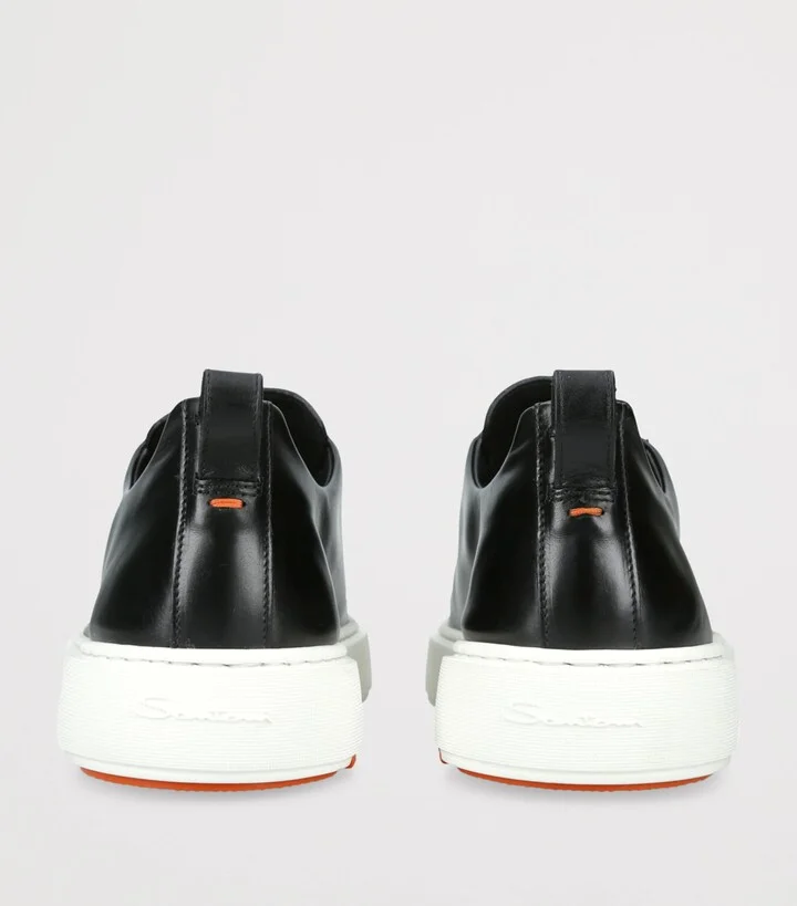 Santoni Leather Clean Icon Victory Sneakers - Image 2