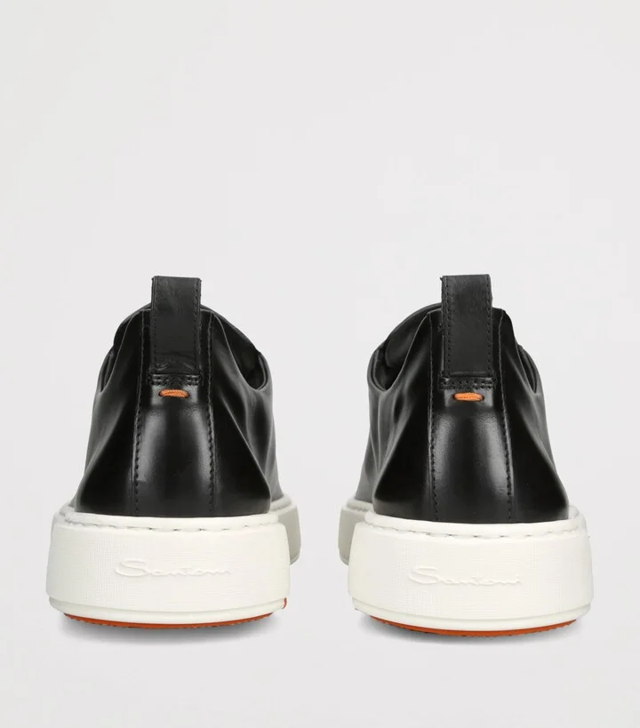 Santoni Leather Clean Icon Victory Sneakers - Image 2