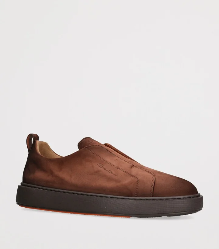Santoni Leather Clean Icon Victory Sneakers - Image 3