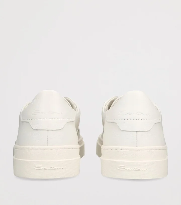 Santoni Leather Dbs Sneakers - Image 2
