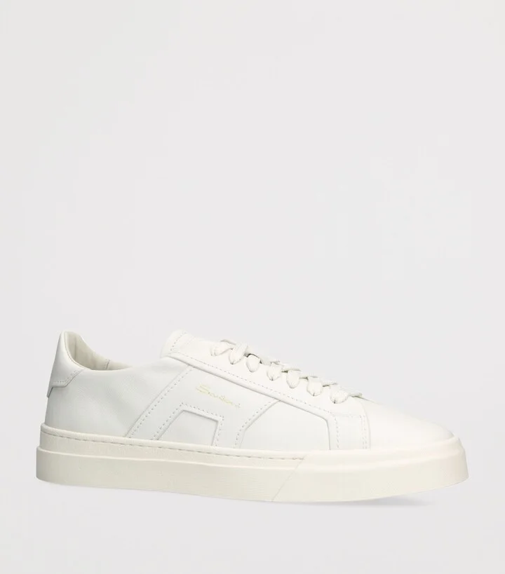 Santoni Leather Dbs Sneakers - Image 3